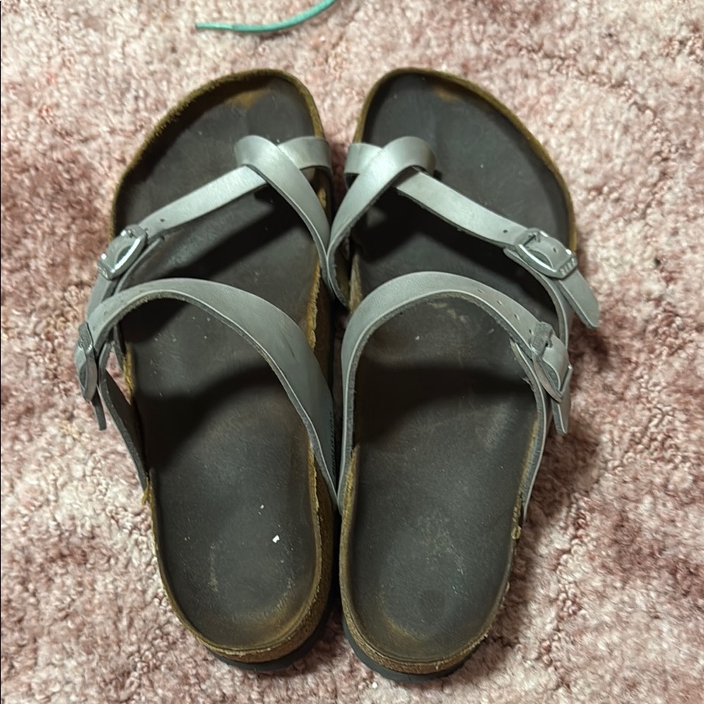 Birkenstock Gray Sandals